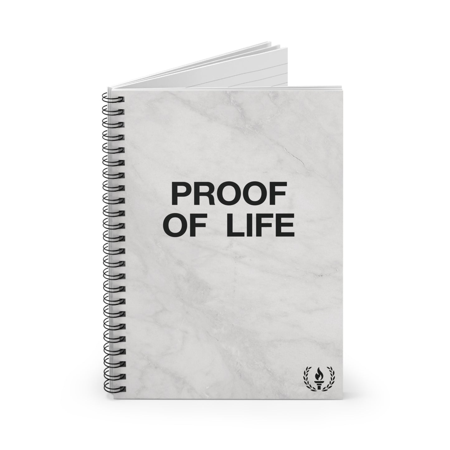 PROOF OF LIFE NOTEBOOK