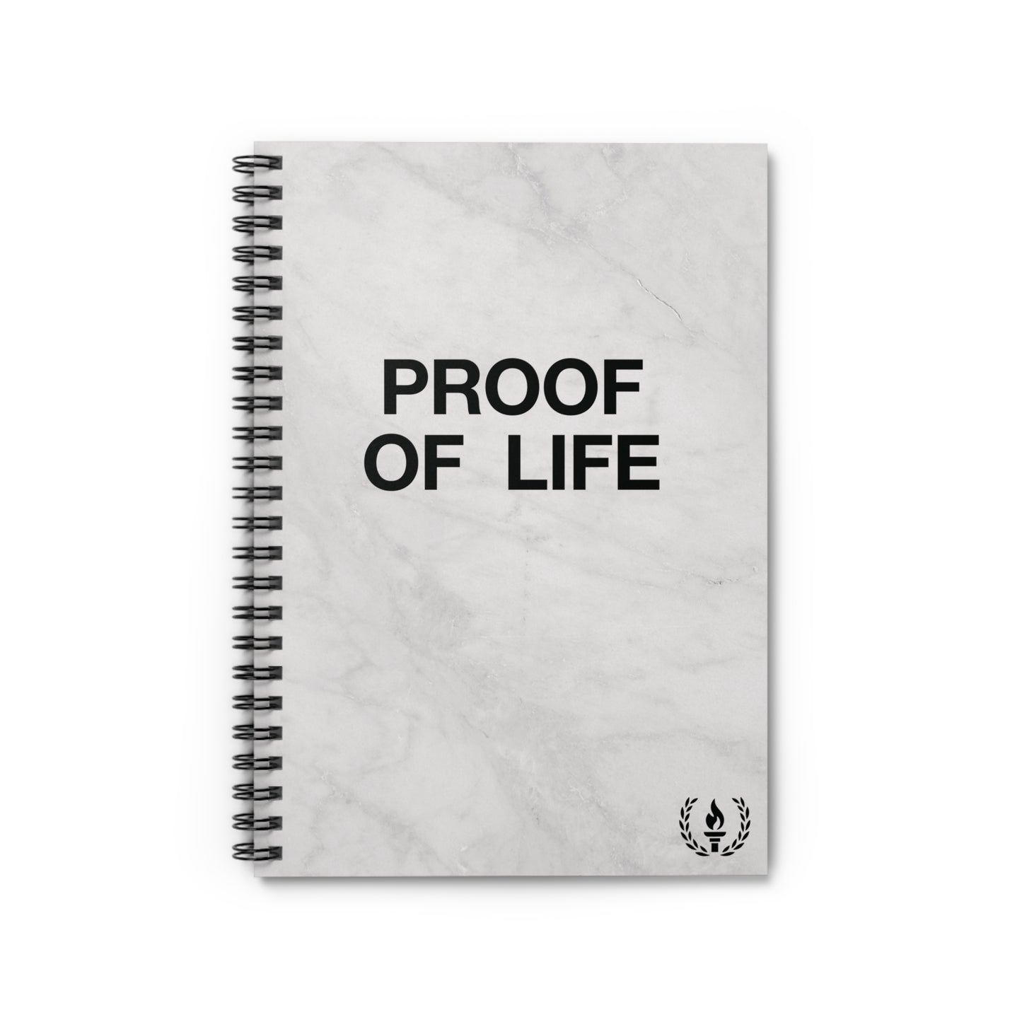 PROOF OF LIFE NOTEBOOK