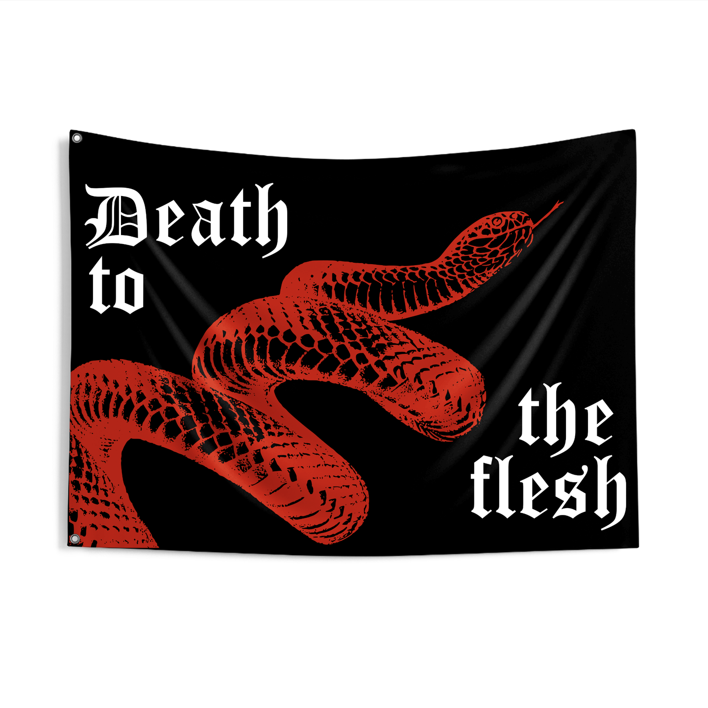 DEATH TO THE FLESH FLAG