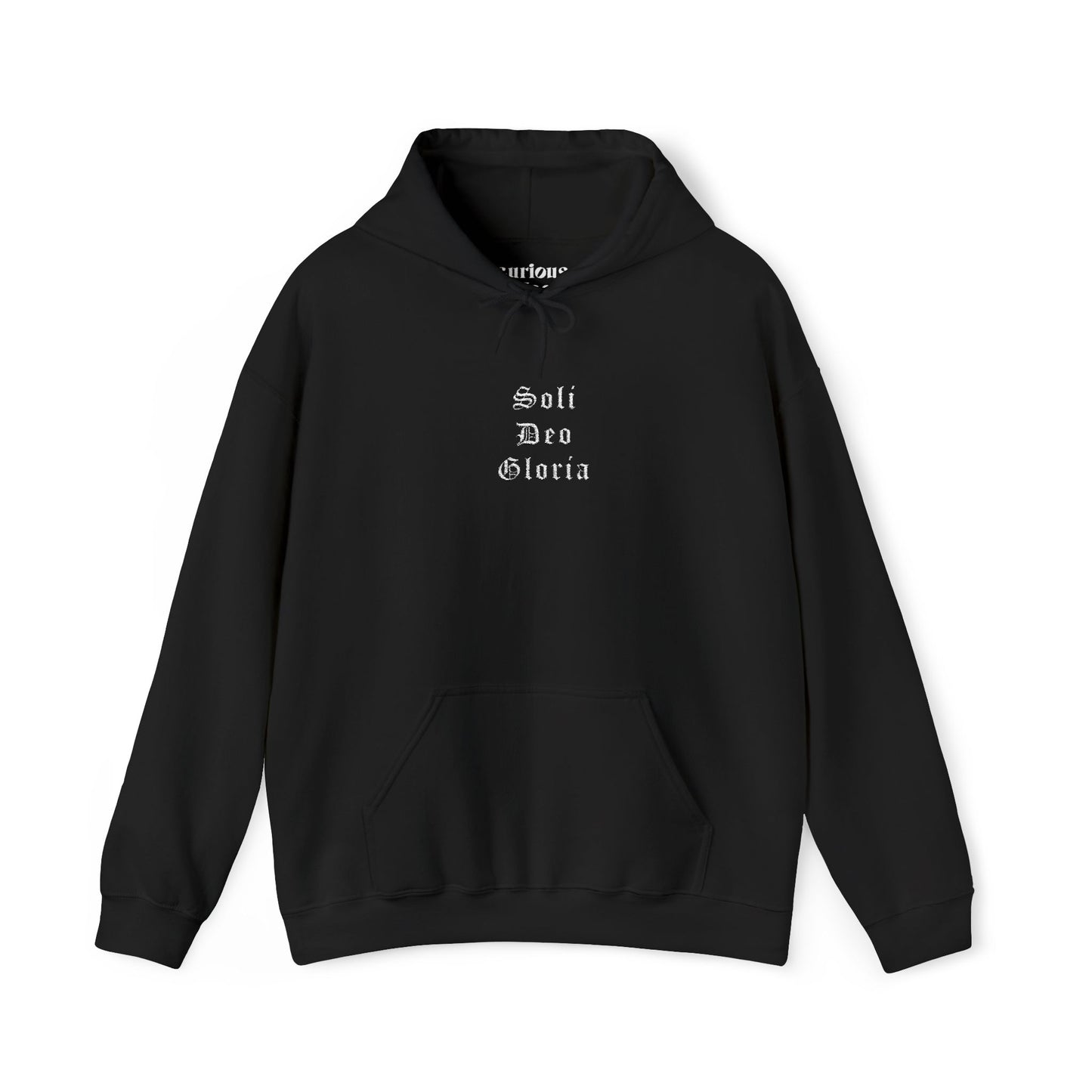 SOLI DEO GLORIA EMBROIDERED HOODIE